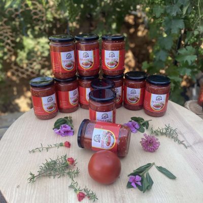 660 CC Cam Kavanozda Domates Sos