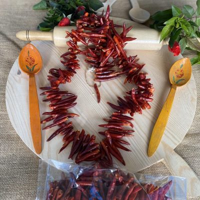 1 Dizi Atom Biber (Yaş Hali 1 Kg)