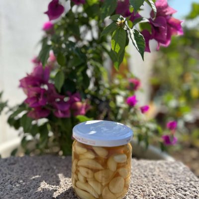 425 CC Kavanozda Tane Sarımsak Turşusu