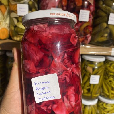 1 Lt Kırmızı Beyaz Lahana Turşusu