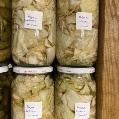 1 Lt Restaurant Usulü Doğranmış Beyaz Lahana Turşusu