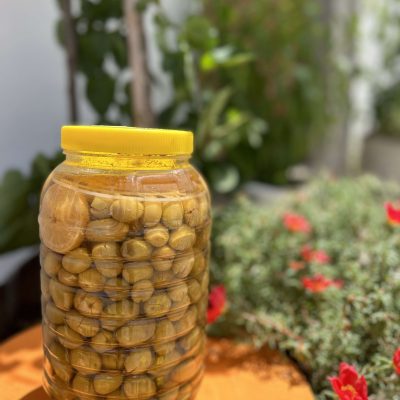 3 lt Yeşil Kırma Zeytin