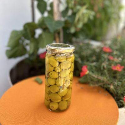 300 Gr Sarımsak Dolgulu Yeşil Zeytin