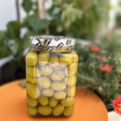 900 Gr Yeşil Kırma Kalamata Çekirdekli Zeytin