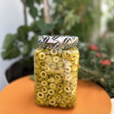 800 Gr Dilimli  Yeşil Zeytin